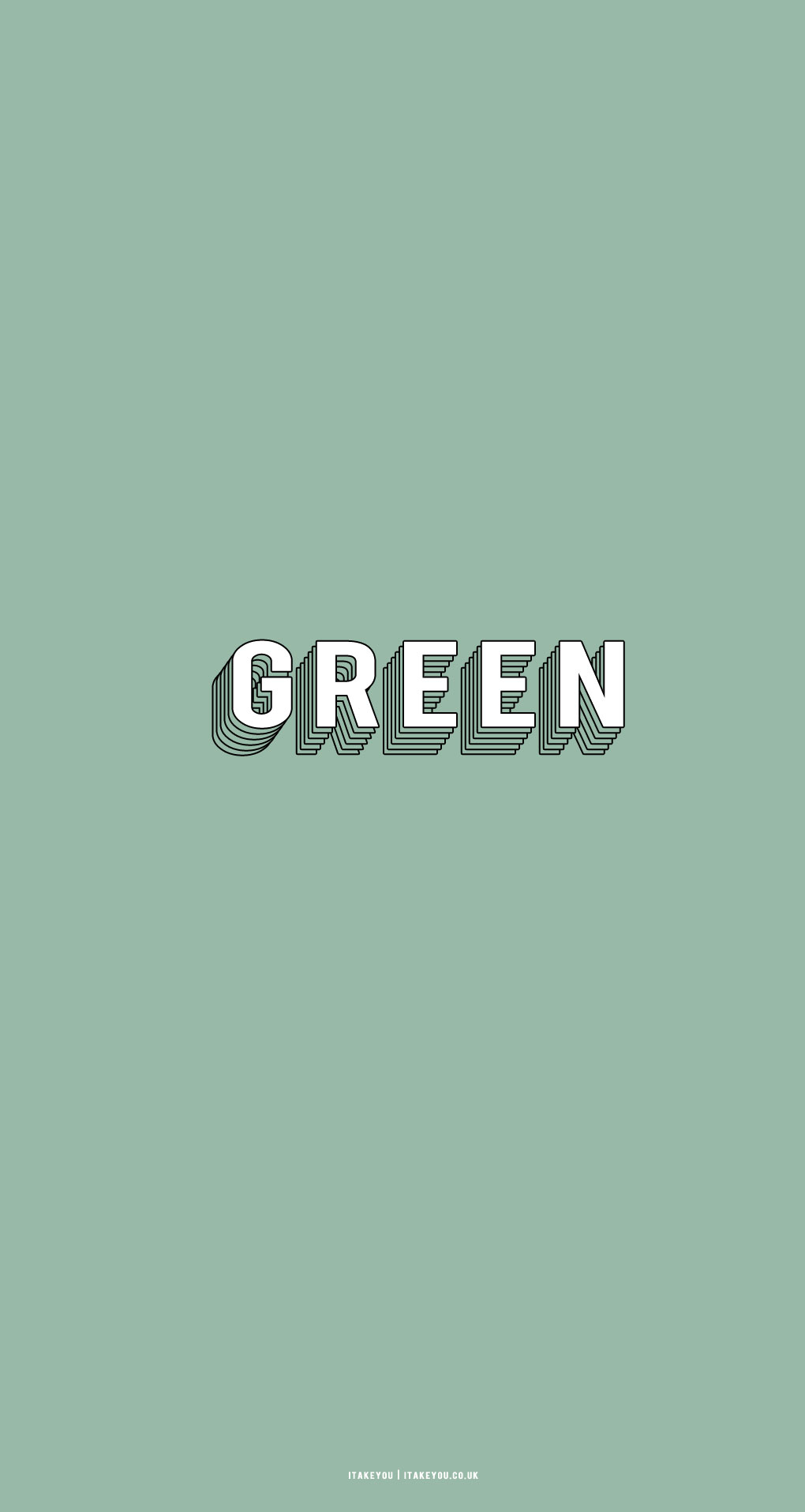 1020x1920 Sage Green Minimalist Wallpaper for Phone, Green Layers I Take You. Wedding Readings. Wedding Ideas, Phone