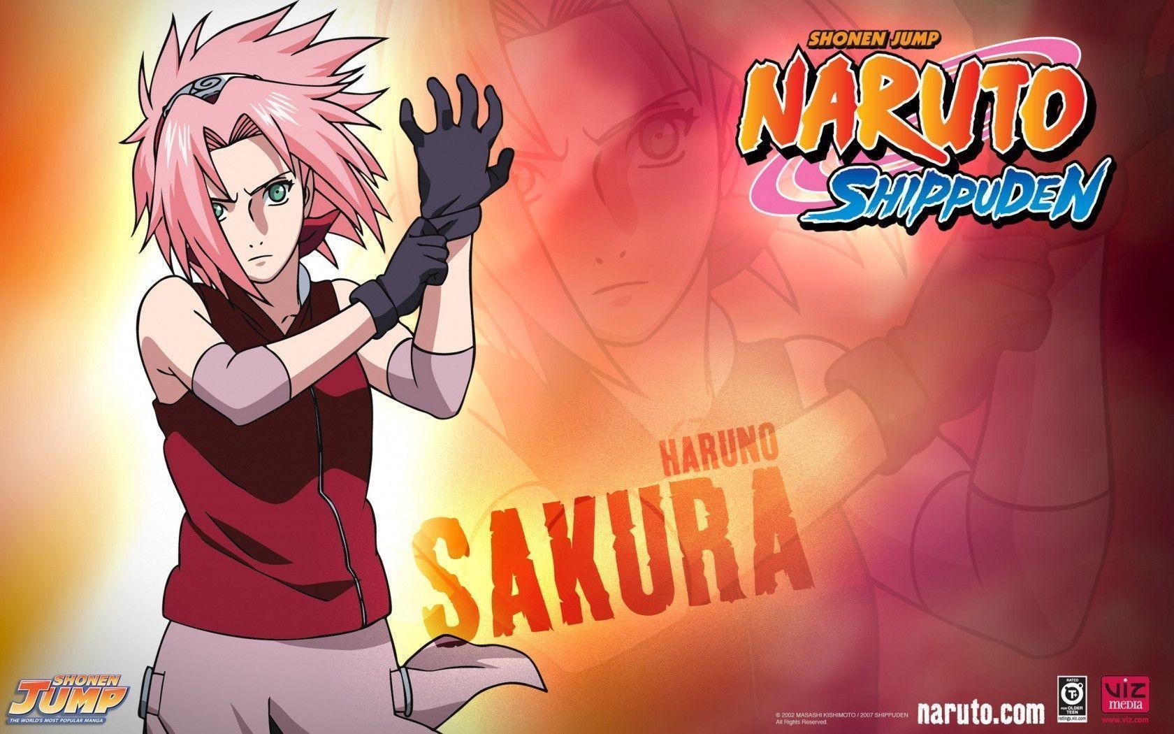 1680x1050 sakura Shippuuden Wallpaper, Desktop