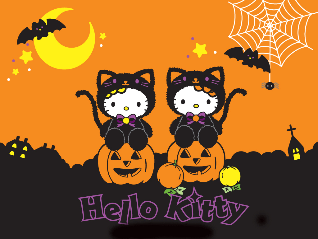 1030x770 Hello Kitty Halloween Wallpaper, Desktop