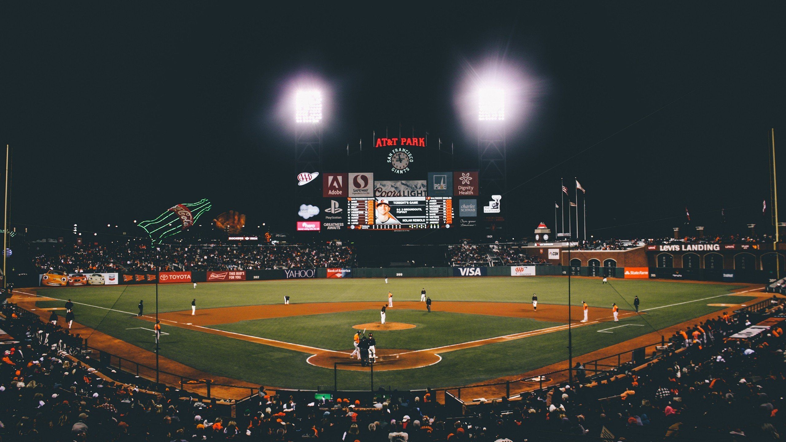 2560x1440 baseball, San Francisco, San Francisco Giants, ATT Park HD Wallpaper / Desktop and Mobile Image & Photo, Desktop