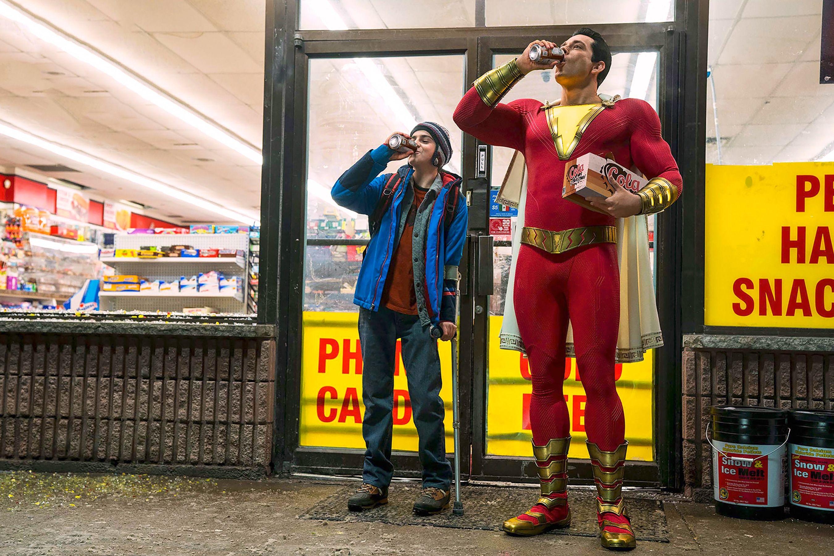 2700x1800 Zachary Levi And Asher Angel In Shazam Movie, HD Movies, 4k, Desktop