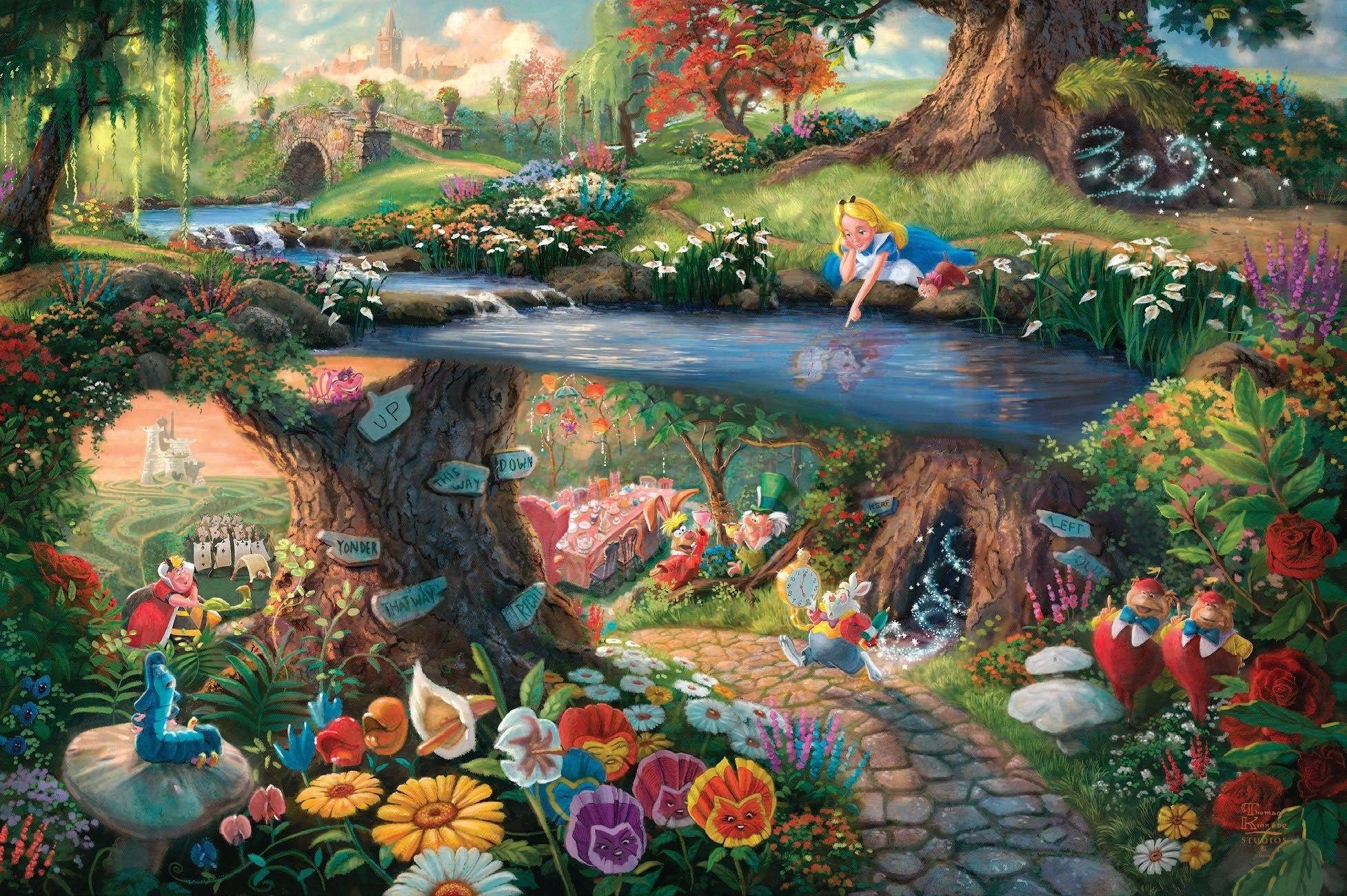 1960x1310 Alice In Wonderland Wallpaper 4 X 1301, Desktop