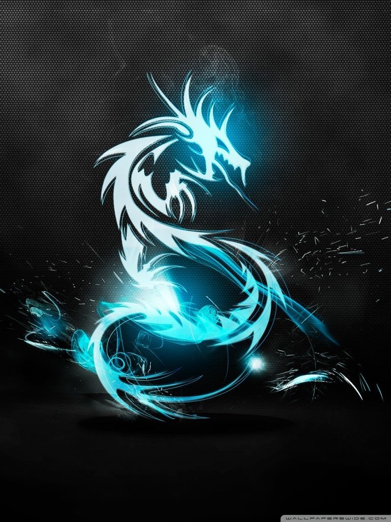 770x1030 Dragon Symbol Ultra HD Desktop Background Wallpaper for 4K UHD TV, Phone