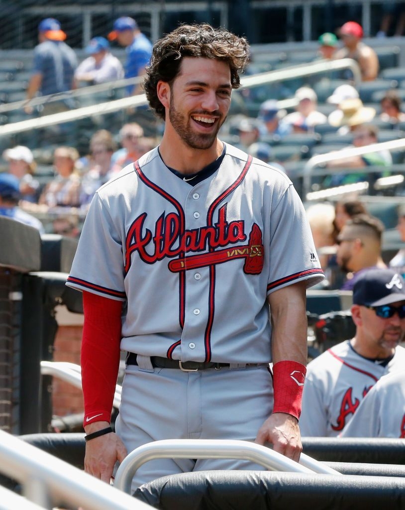 820x1030 Dansby Swanson of the Atlanta Braves in action against the New, Phone