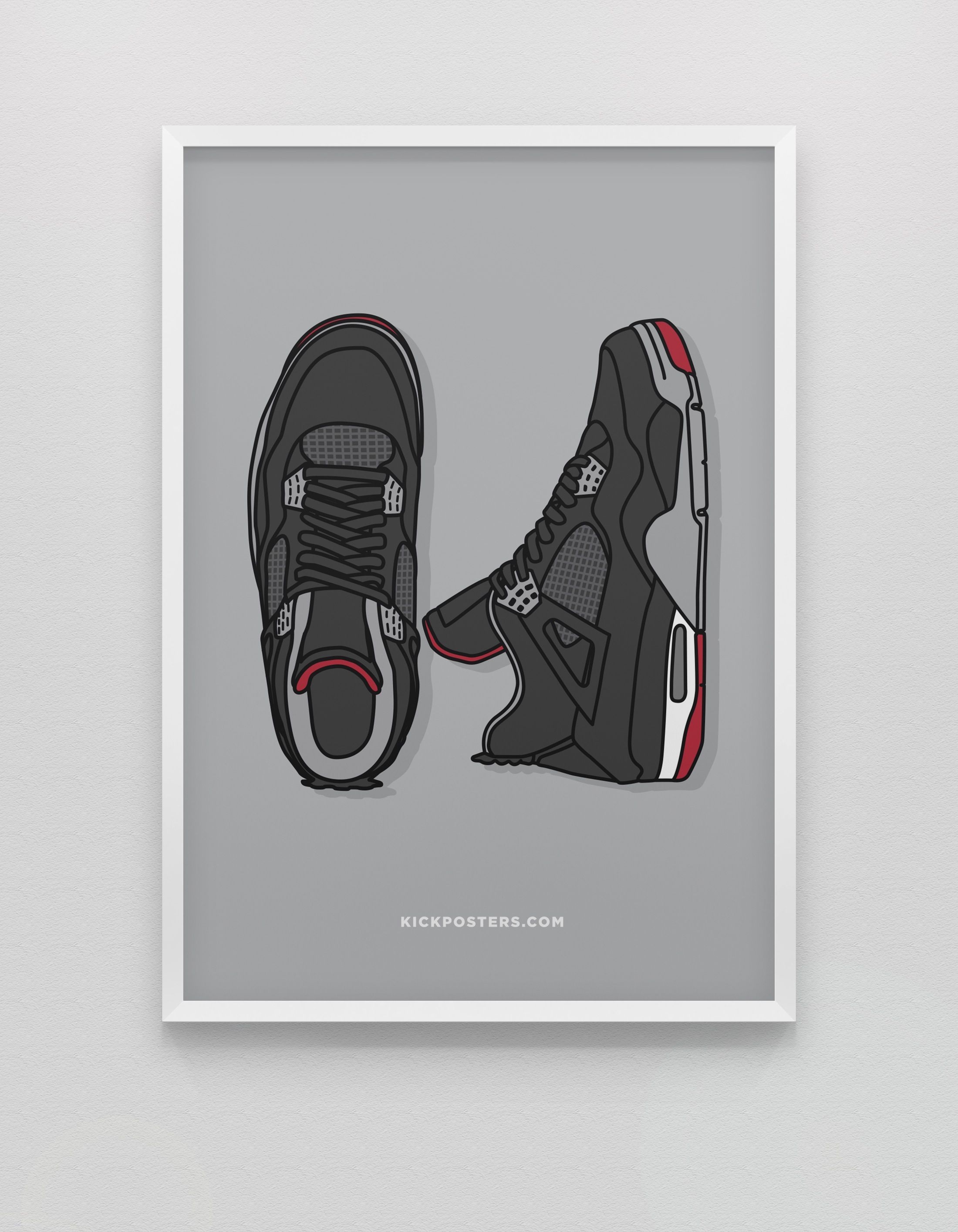 2200x2830 NEW <br>Jordan 4 Bred. Michael jordan art, Jordan 4, Phone