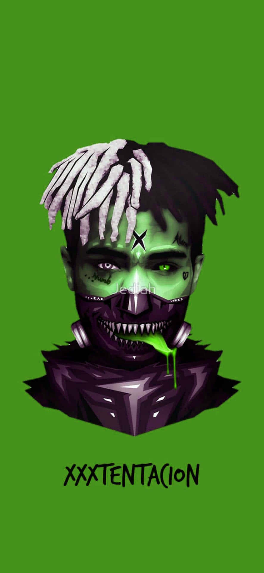 890x1920 Xxxtentacion Aesthetic Wallpaper, Phone