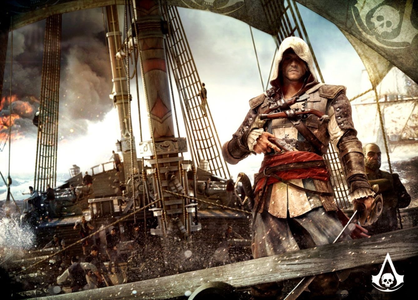 1340x970 Assassin S Creed Iv Black Flag Wallpaper HD, Desktop