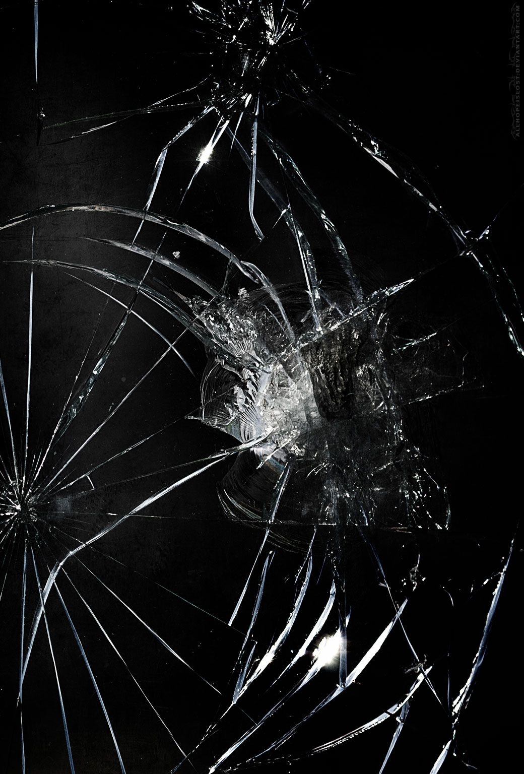 1040x1540 Free download Fake broken screen HD wallpaper at Parallax, Phone