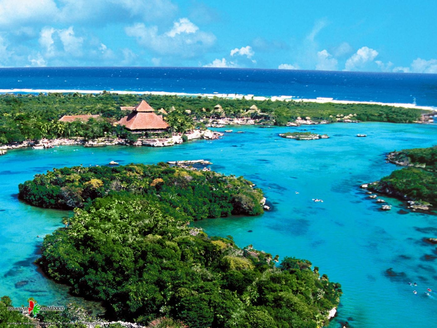 1400x1050 Mexico), sand and the Caribbean sea on the Riviera Maya. free, Desktop