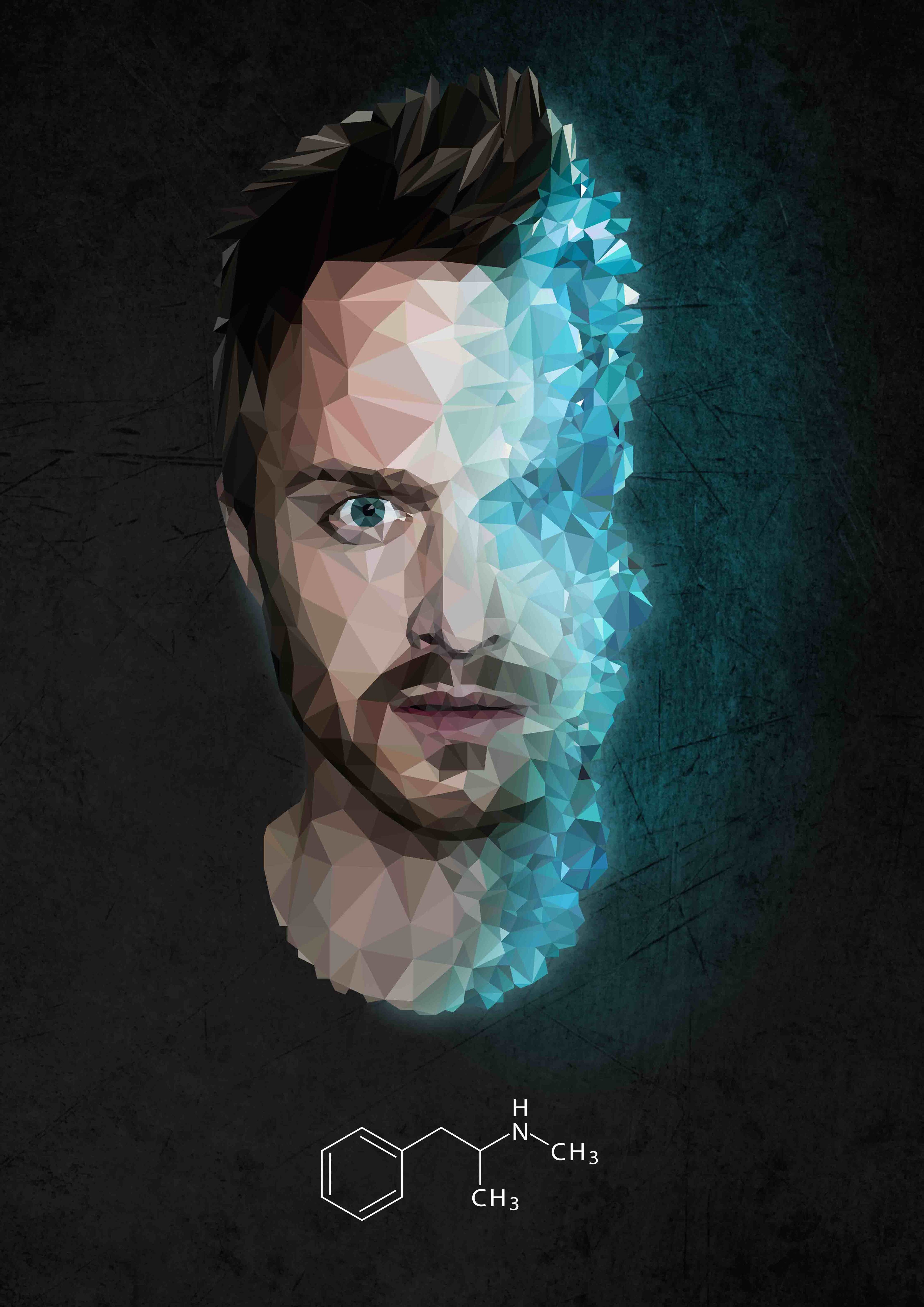 3840x5430 Jesse Pinkman Breaking Bad 4k Low Poly, HD Tv Shows, 4k Wallpaper, Image, Background, Photo and Picture, Phone