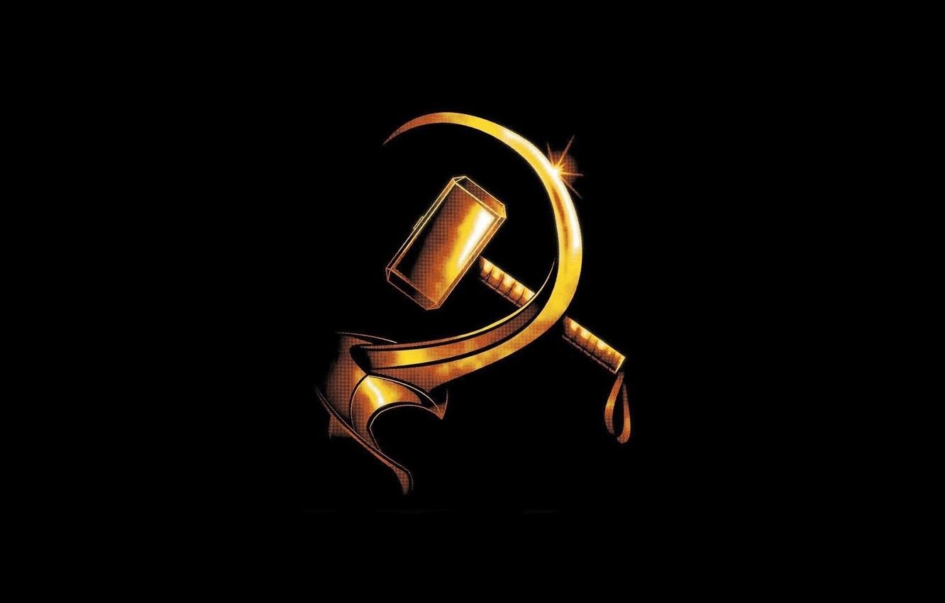 1340x850 Wallpaper Marvel, Thor, Loki, hammer, helm, hammer and sickle, Desktop