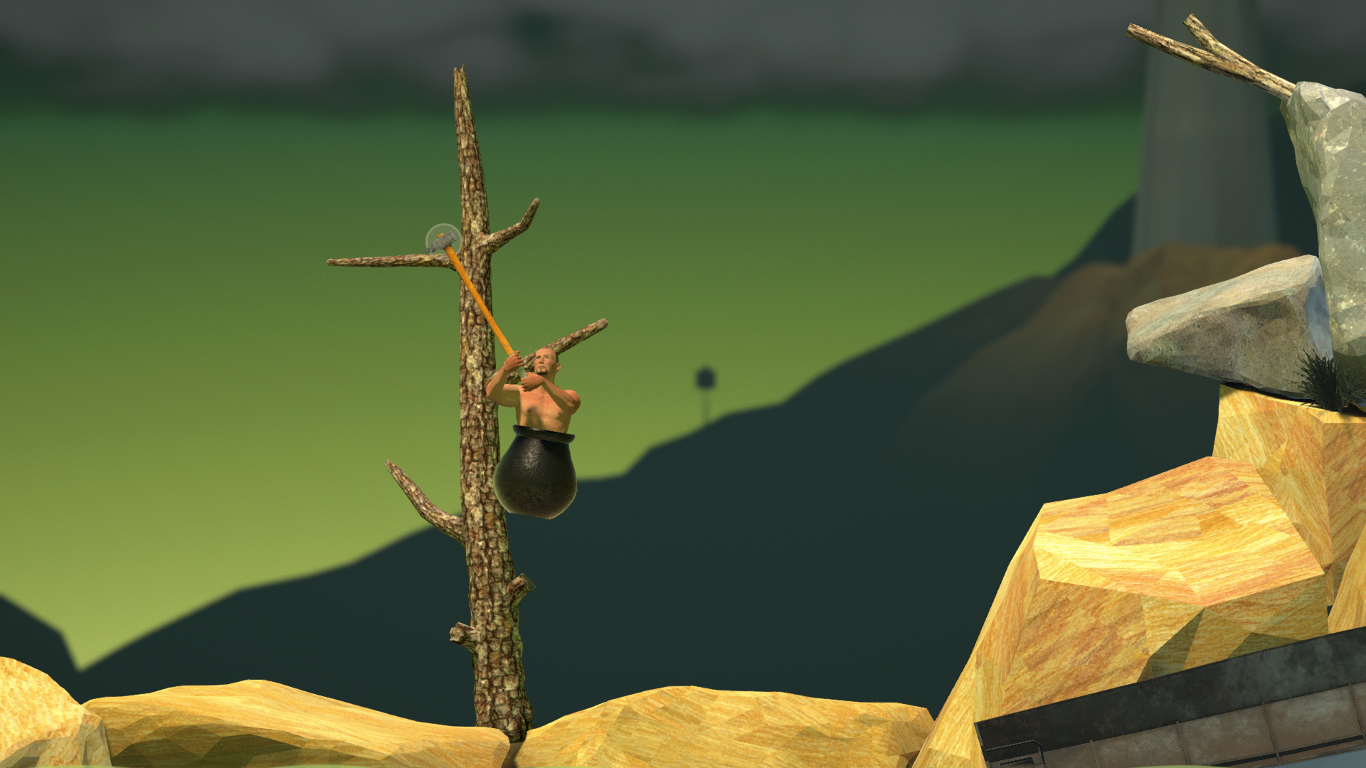 1920x1080 Getting Over It with Bennett Foddy, Desktop