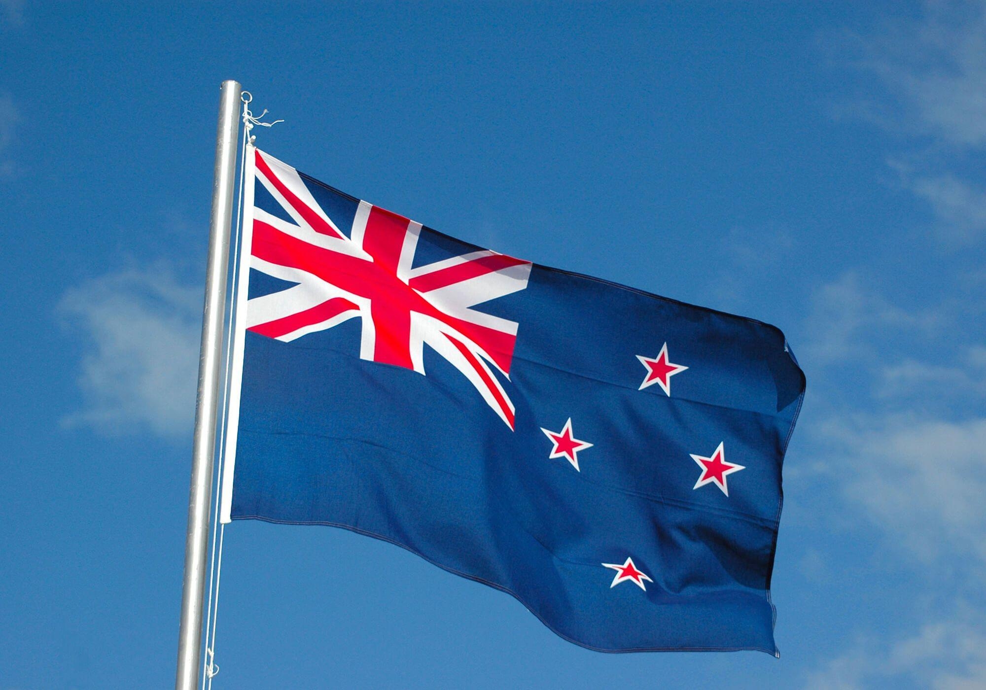 2000x1400 New Zealand Nation Flag Photo, Desktop