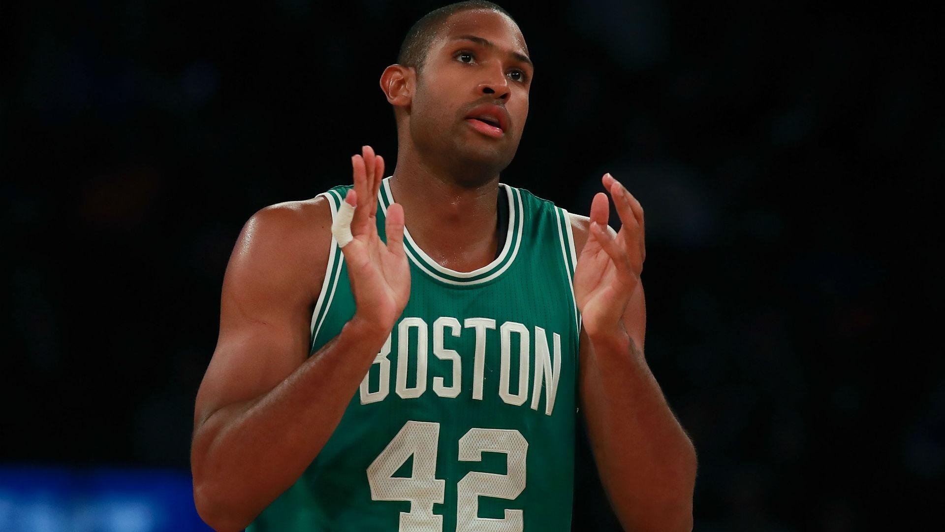 1920x1080 Celtics different squad with Al Horford on floor, Desktop