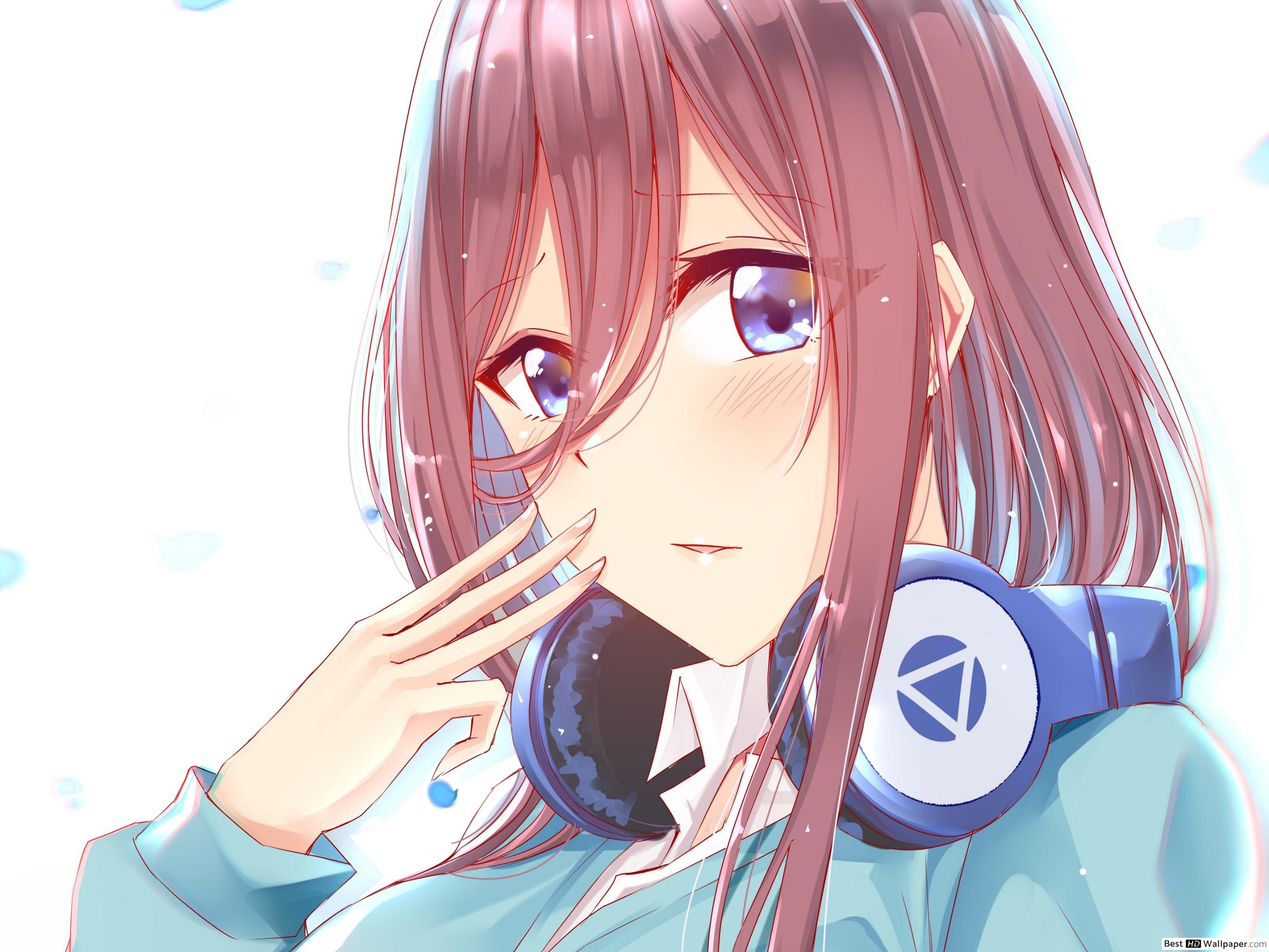 3200x2400 The Quintessential Quintuplets Nakano With Headphones HD, Desktop