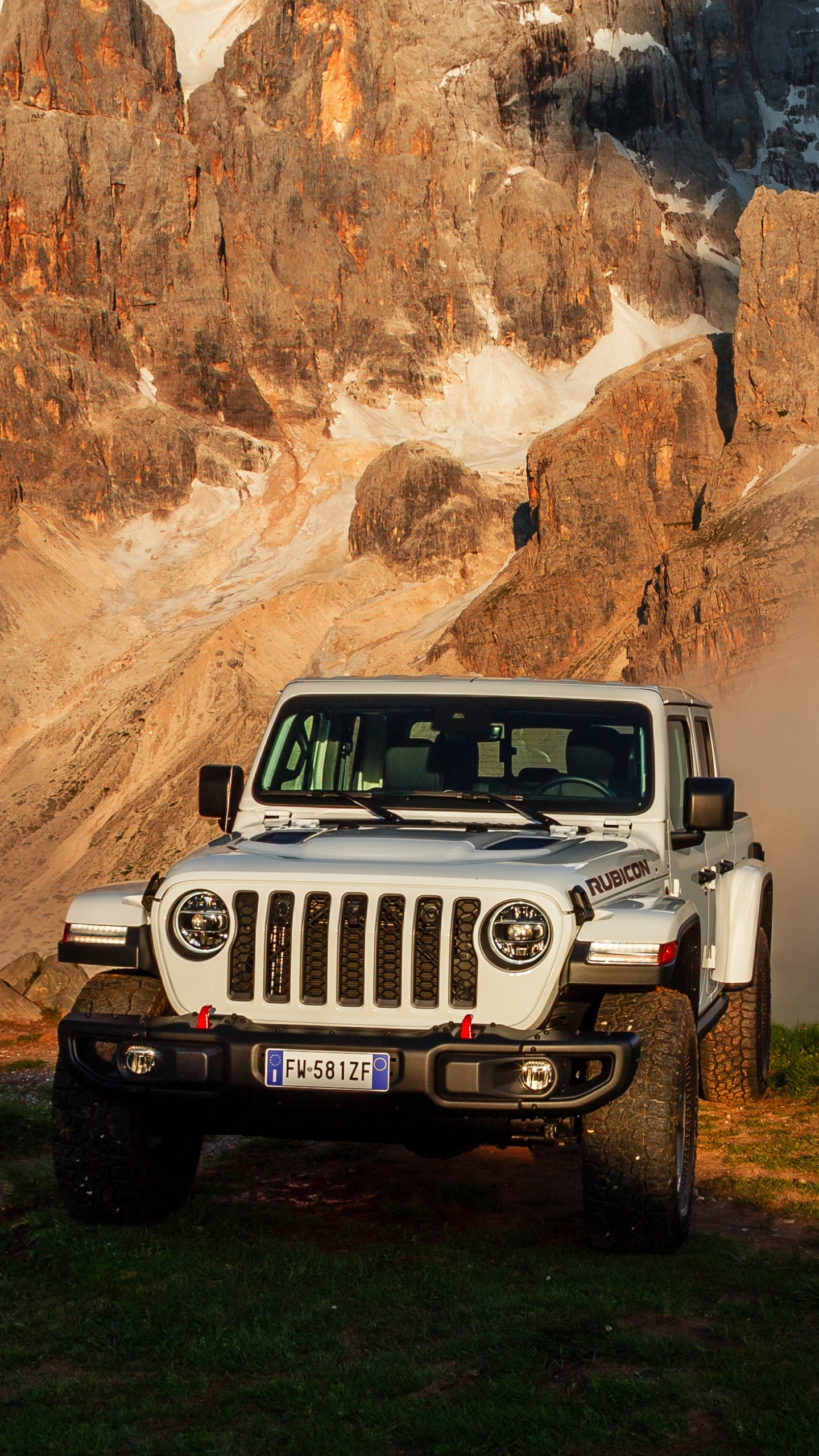 1440x2560 Wallpaper / Vehicles Jeep Gladiator, Jeep, Car, Vehicle, White Car,  Phone Wallpaper, Phone