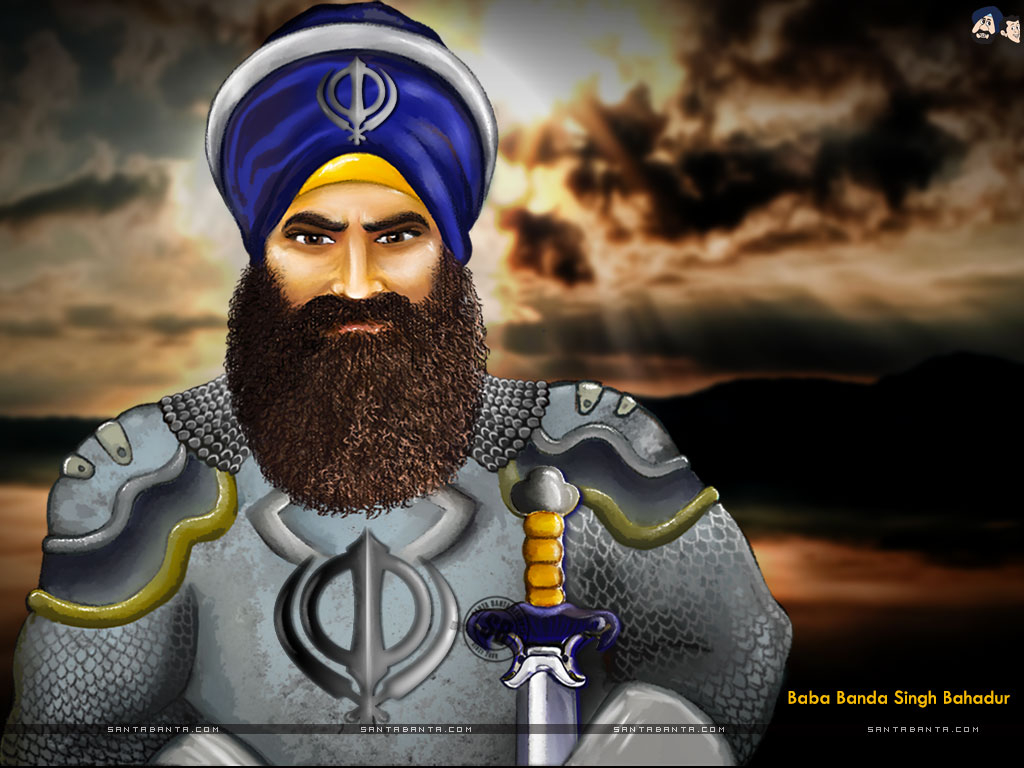 1030x770 Baba Banda Singh Bahadur warrior and a commander of the Khalsa army, Desktop