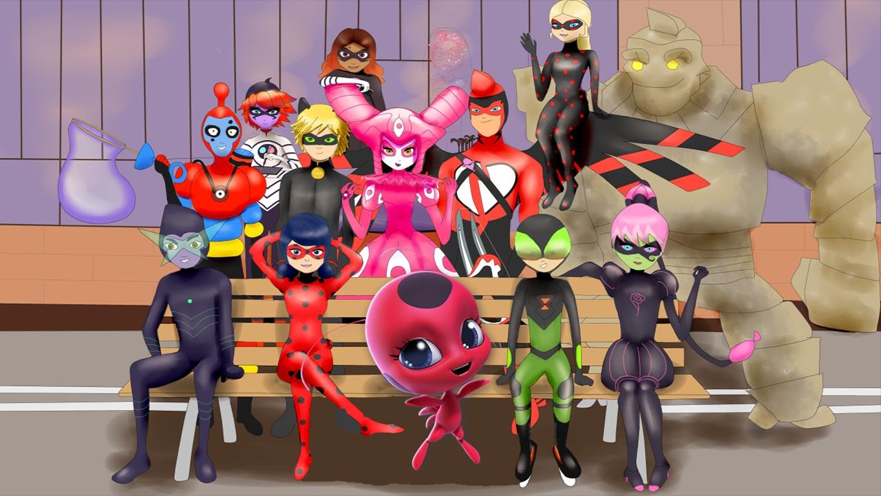 1280x720 Miraculous Ladybug Wallpaper for Android, Desktop