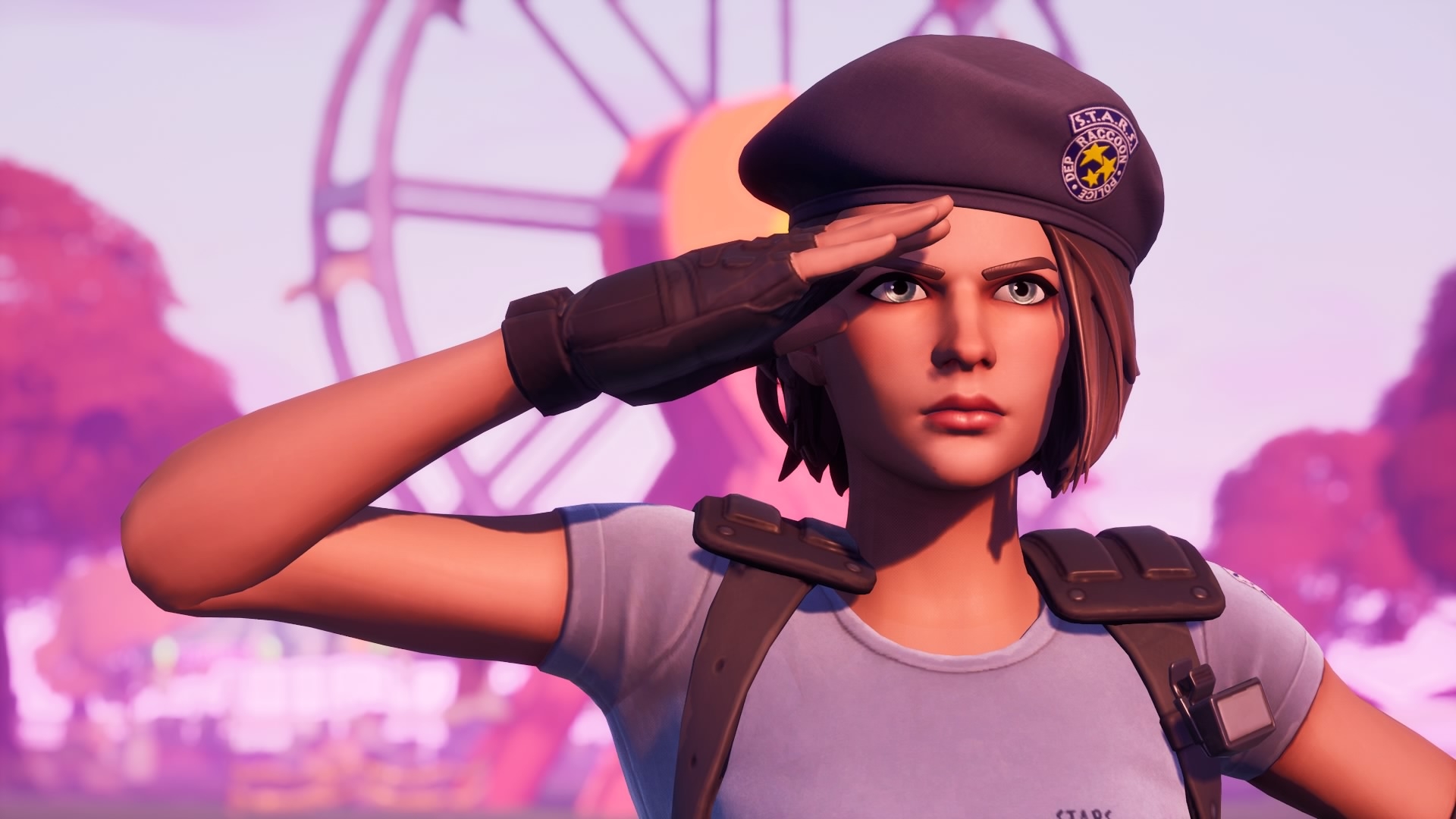 1920x1080 Jill Valentine Fortnite wallpaper, Desktop