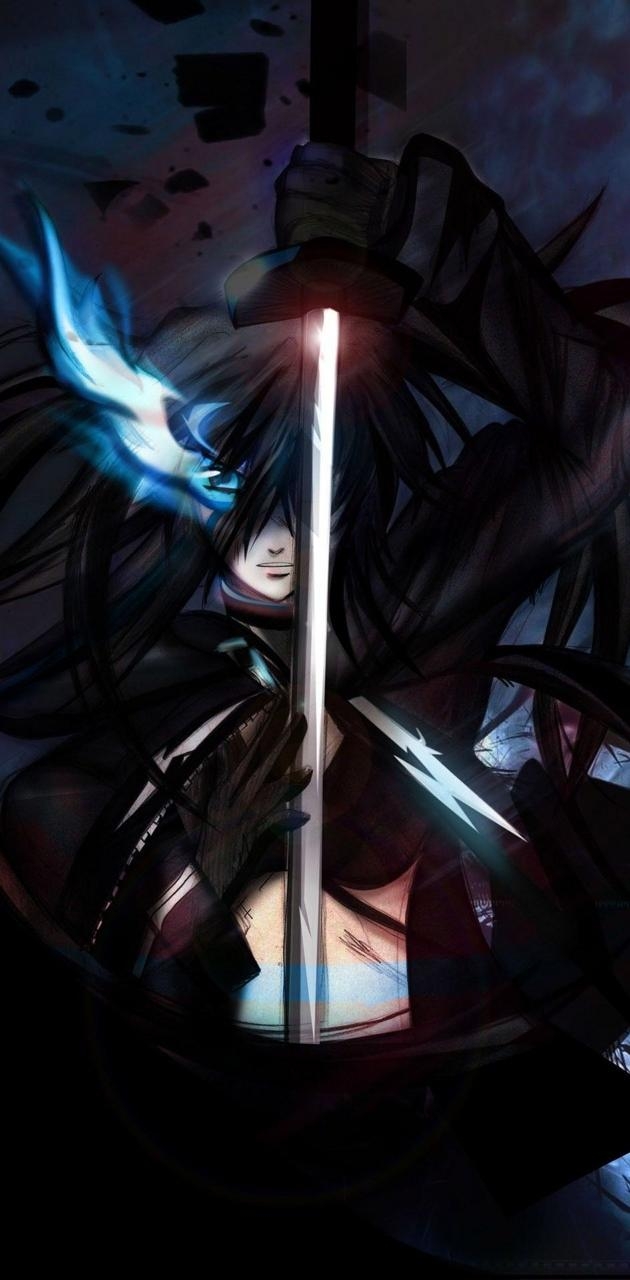 630x1280 Dark anime wallpaper, Phone