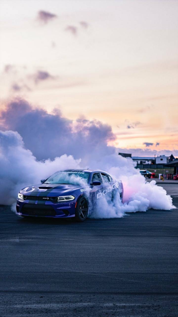 720x1280 Charger burnout wallpaper, Phone