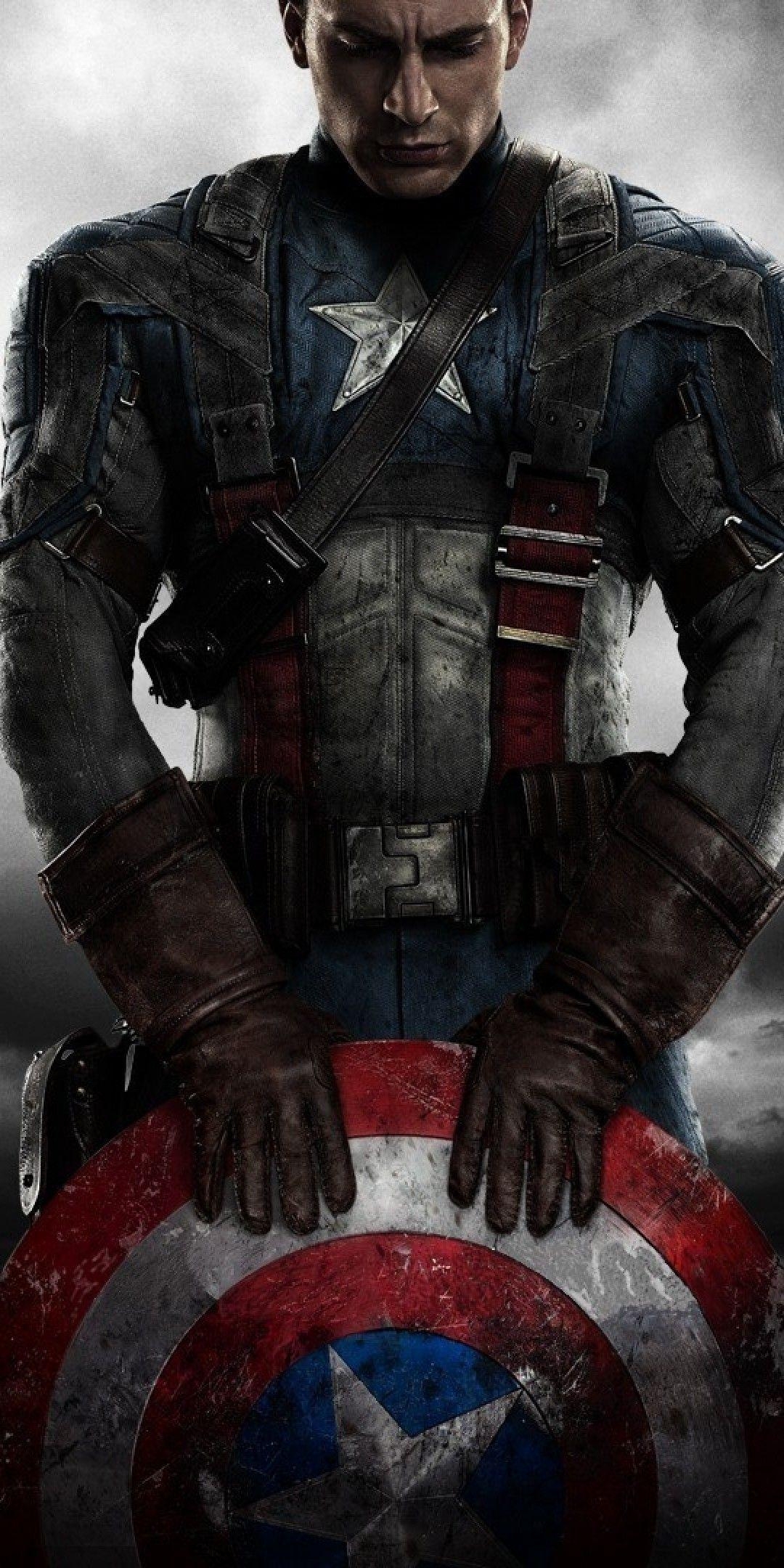 1080x2160 Download  Captain America: The First Avenger, Chris Evans, Phone