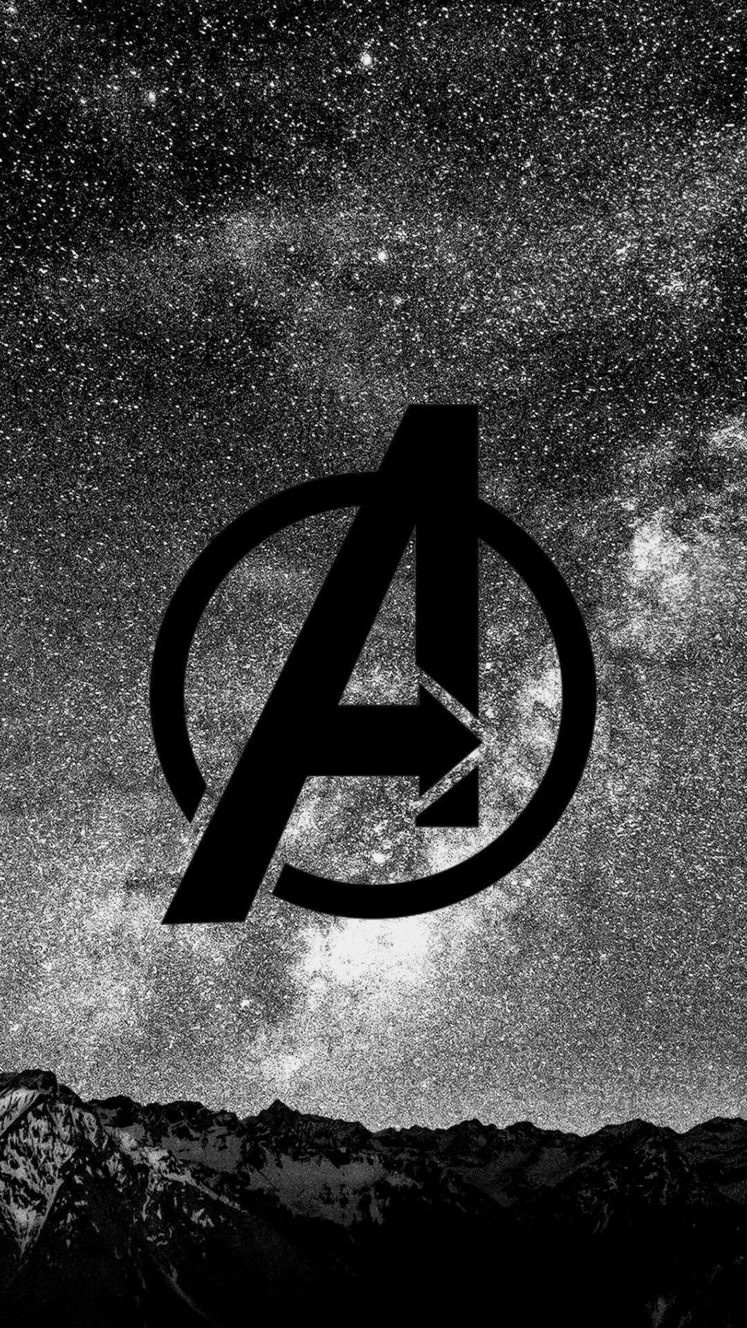 1080x1920 avengers #galaxy #universe #black #white #wallpaper. Marvel, Phone