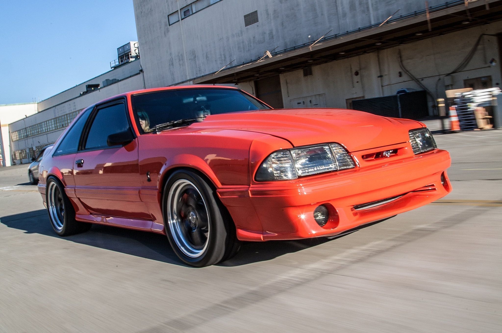 2050x1360 Terminator Swapped 1993 Fox Cobra Ford Mustang cars modified orange wallpaperx1360, Desktop