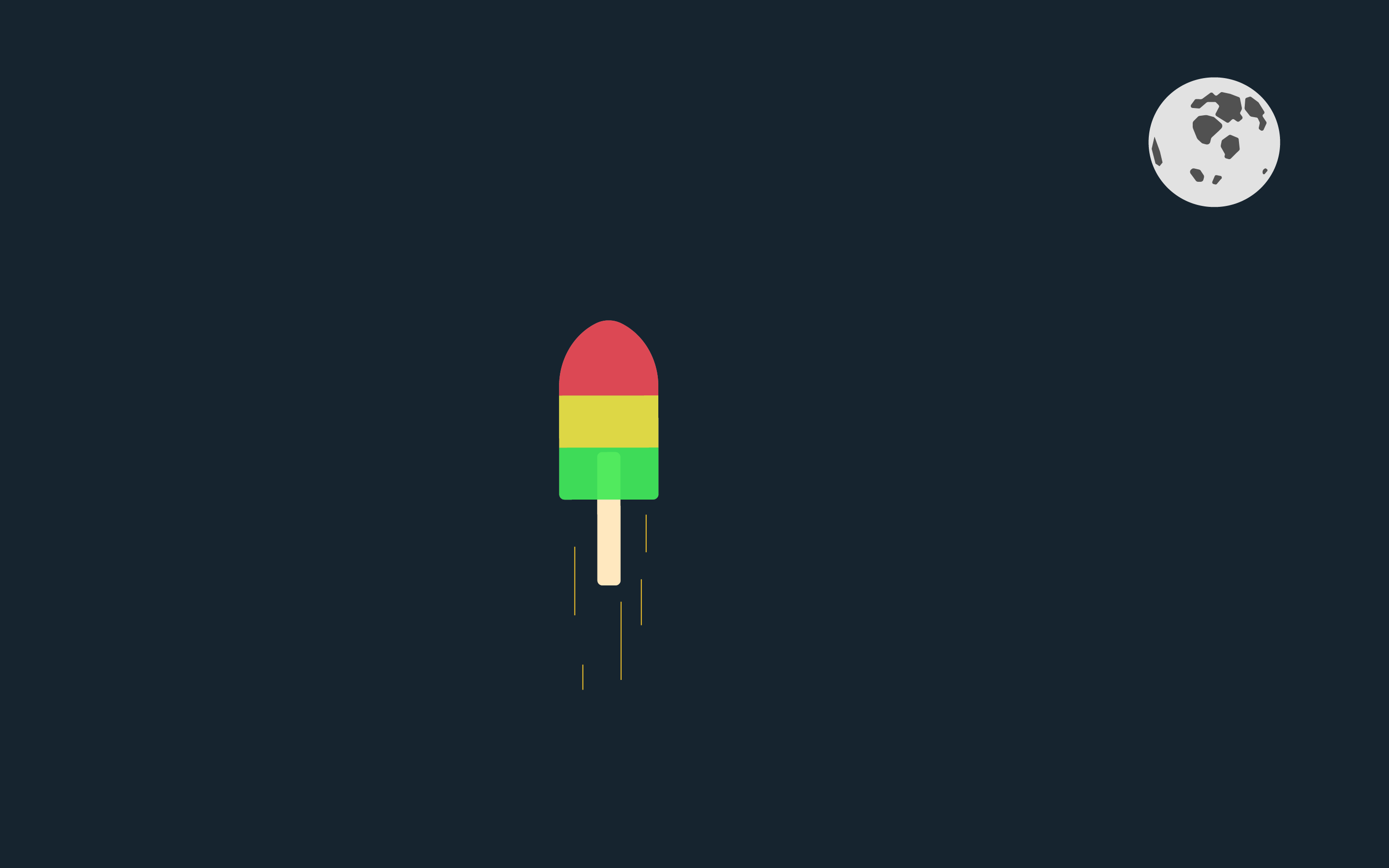 2880x1800 Wallpaper, simple, popsicle, space, minimalism, Desktop