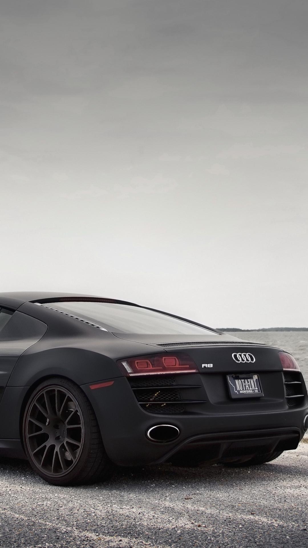 1080x1920 Audi R8 Black Wallpaper, Phone