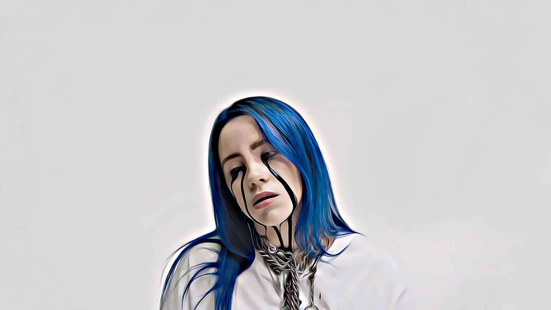 1920x1080 I made this from Billie Eilish's latest music video, Desktop