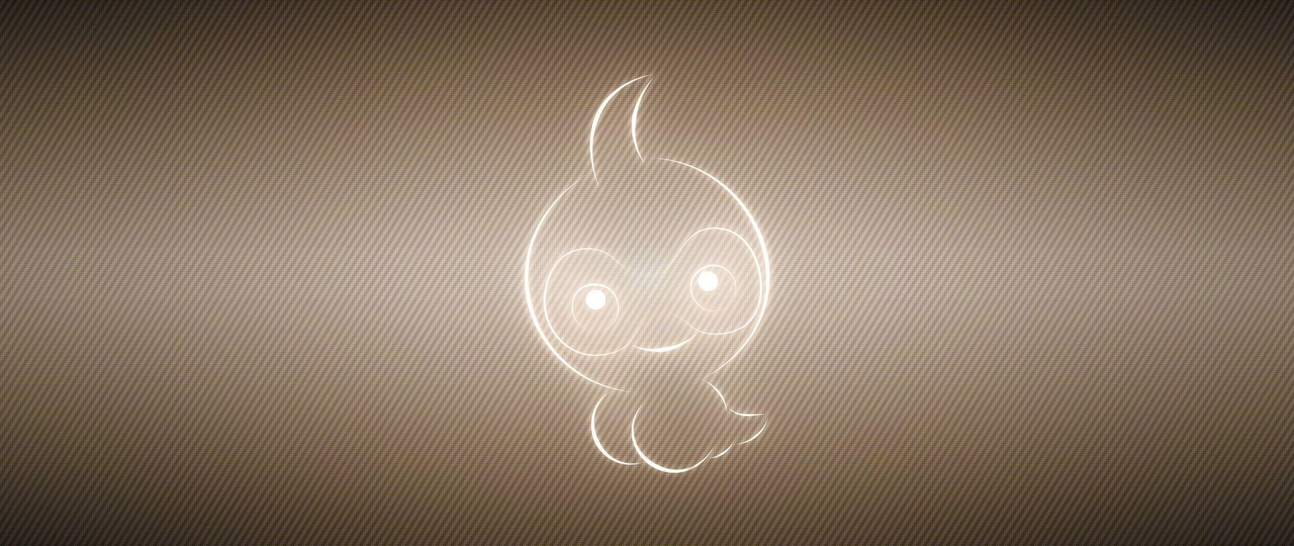 2560x1080 Download wallpaper  castform, normal, pokemon, spots, brown, Dual Screen