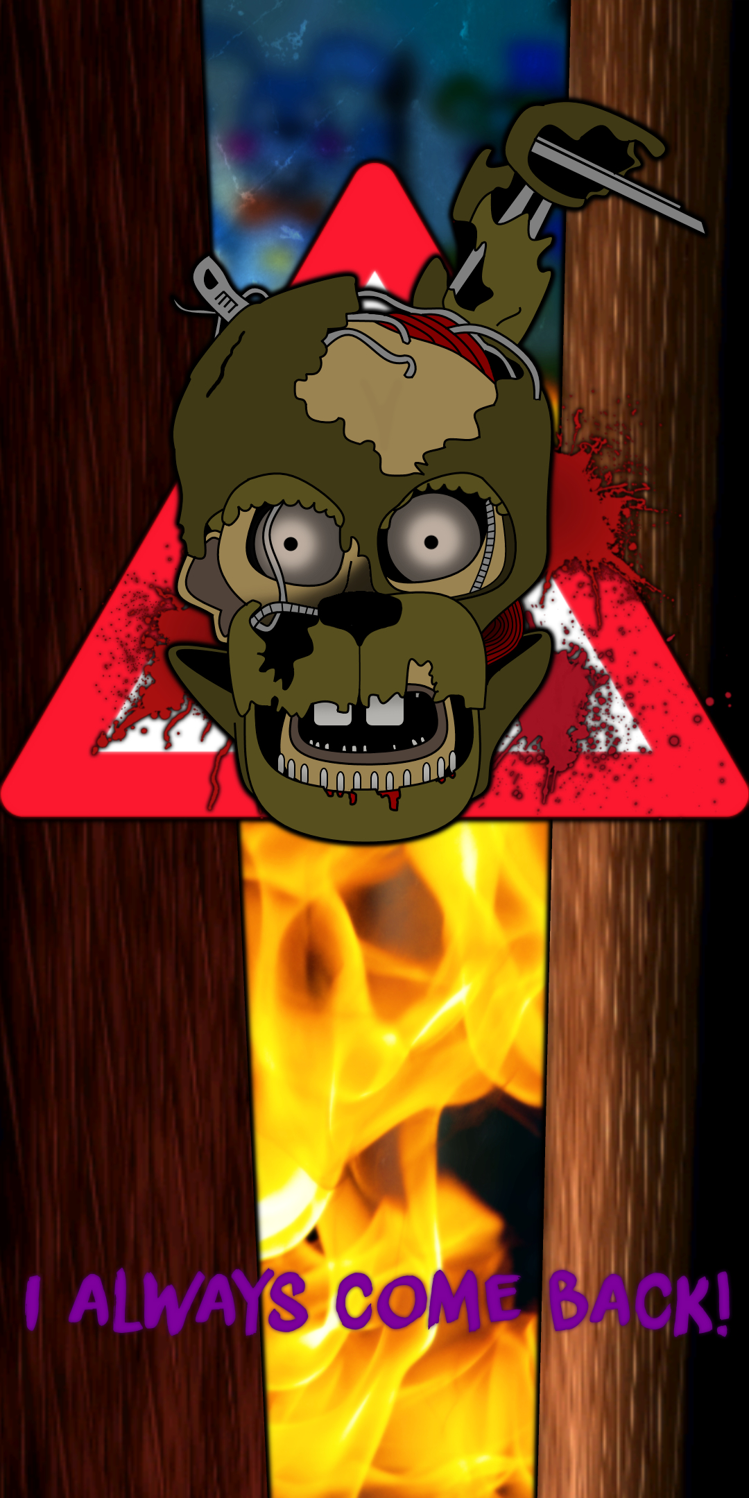 1080x2160 William Afton Custom Pgone Wallpaper, Phone