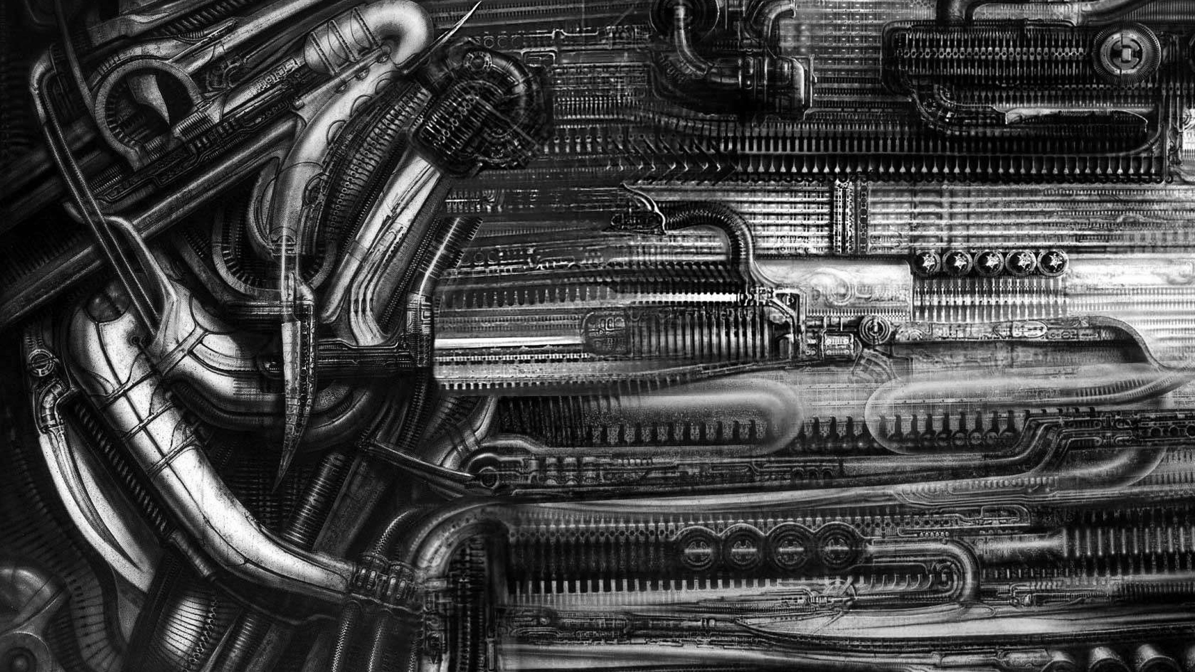 3840x2160 HR Giger Wallpaper, Desktop