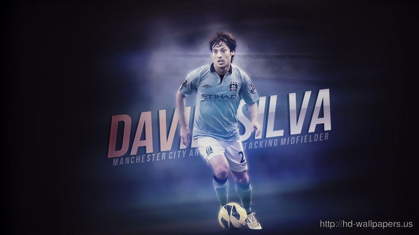 1370x770 Manchester City David Silva, Desktop