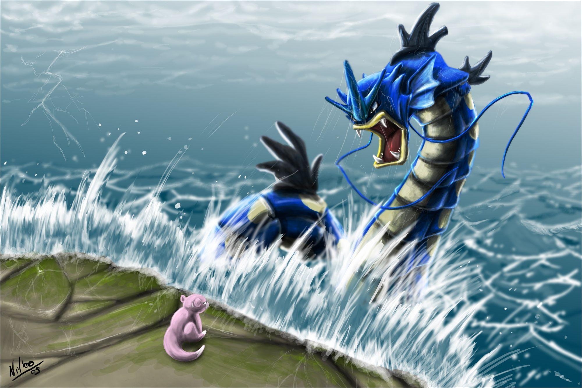 2000x1340 Gyarados (Pokémon) HD Wallpaper, Desktop