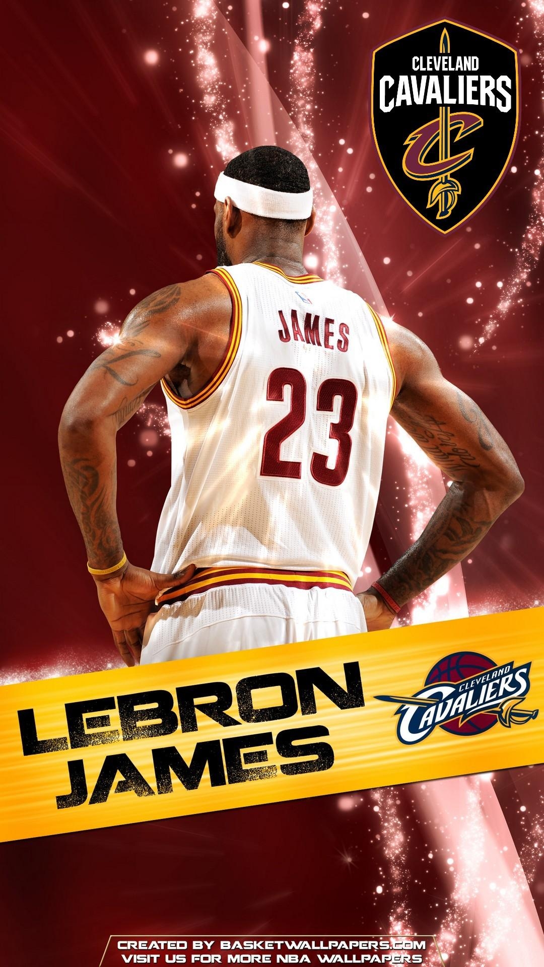 1080x1920 LeBron James iPhone 7 Wallpaper Basketball Wallpaper, Phone