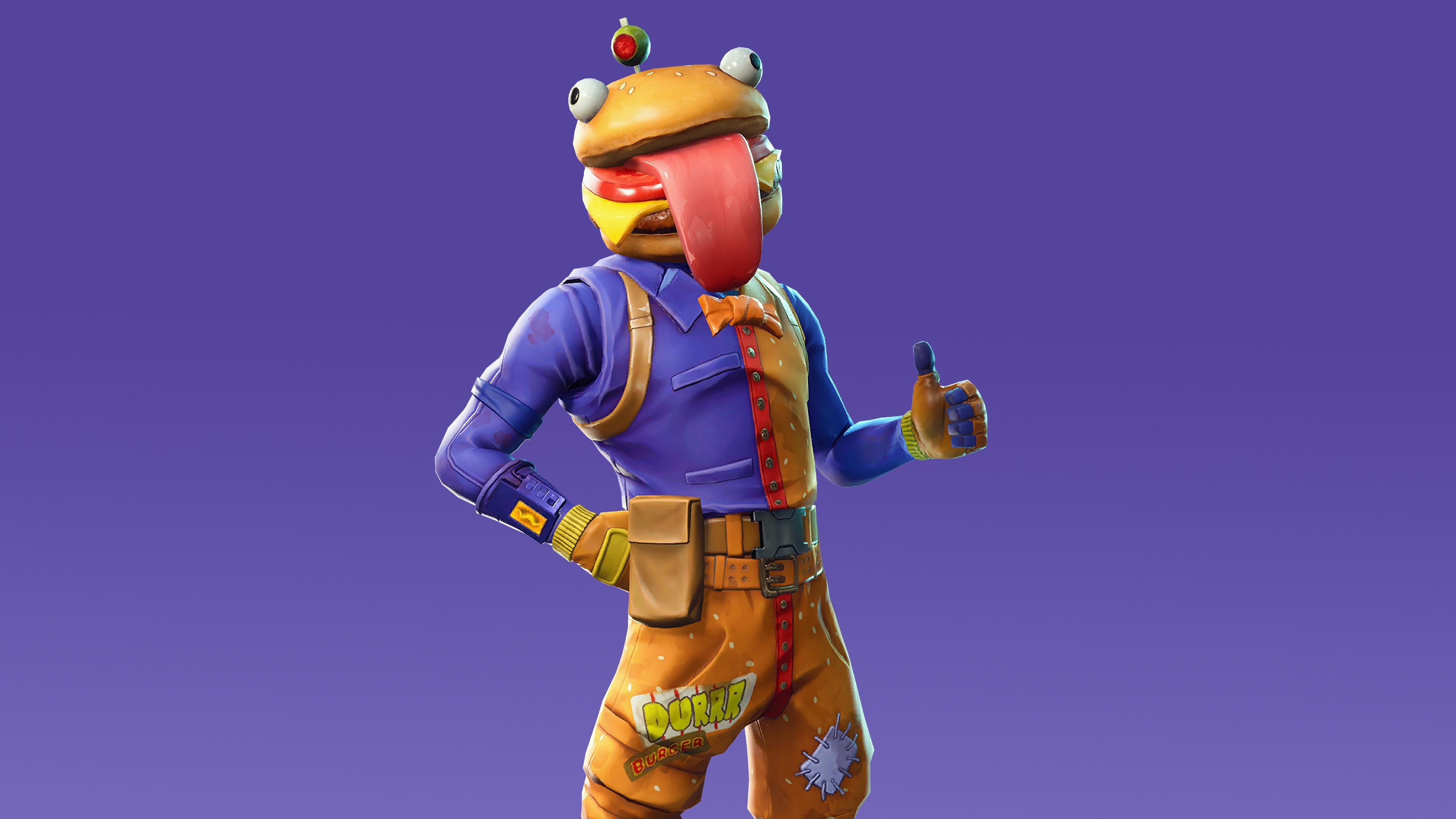 3840x2160 Beef Boss 4K 8K HD Fortnite Battle Royale Wallpaper, Desktop