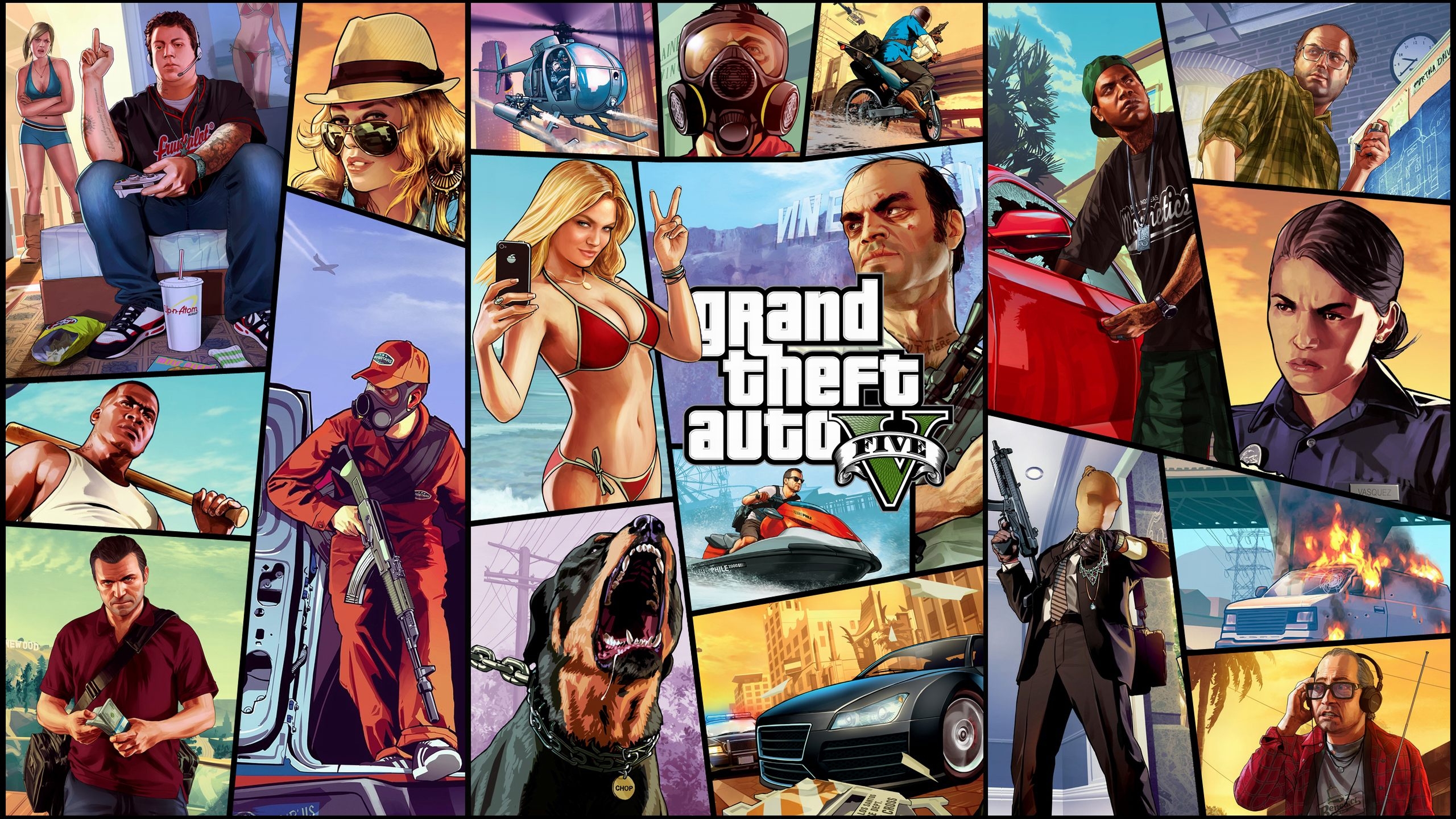 2560x1440 gta v wallpaper, Desktop