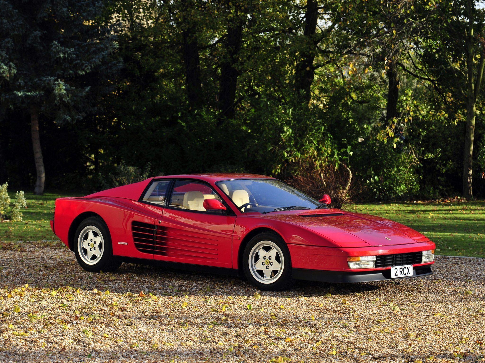 2050x1540 1986 92 Ferrari Testarossa UK Spec Supercar R Wallpaper, Desktop