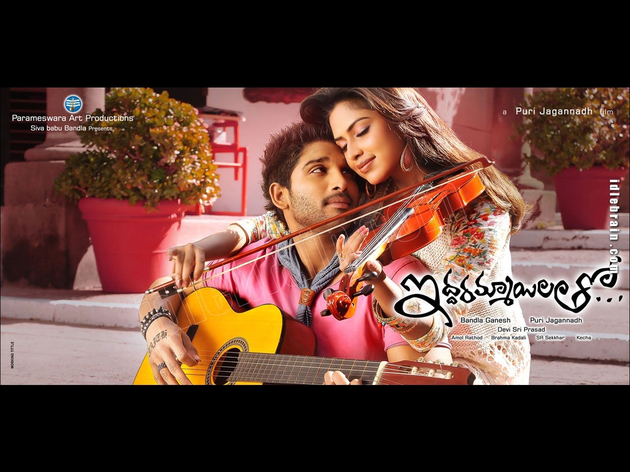 1280x960 Iddarammayilatho wallpaper cinema posters -Allu Arjun, Desktop