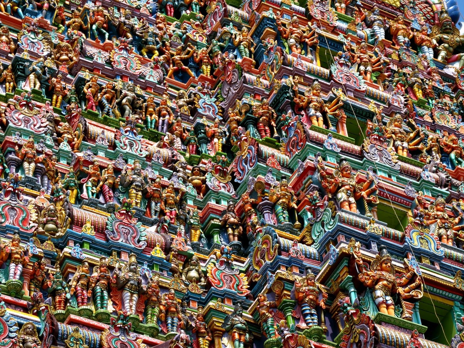 1600x1200 Meenakshi amman Temple Tower Image, Desktop