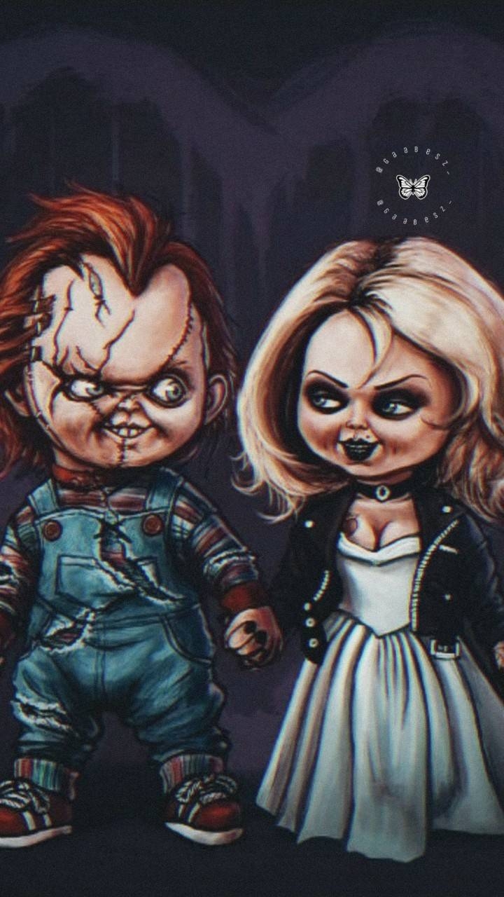 720x1280 Chucky and Tiffany Wallpaper Free Chucky and Tiffany Background, Phone