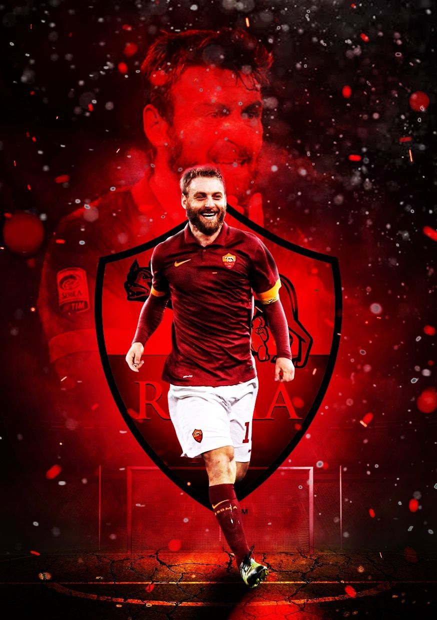 880x1240 Daniele De Rossi. Football wallpaper, Social media ad, Poster, Phone