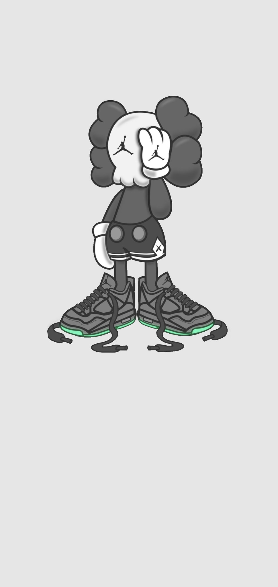 970x2050 乂• • Kaws, Phone