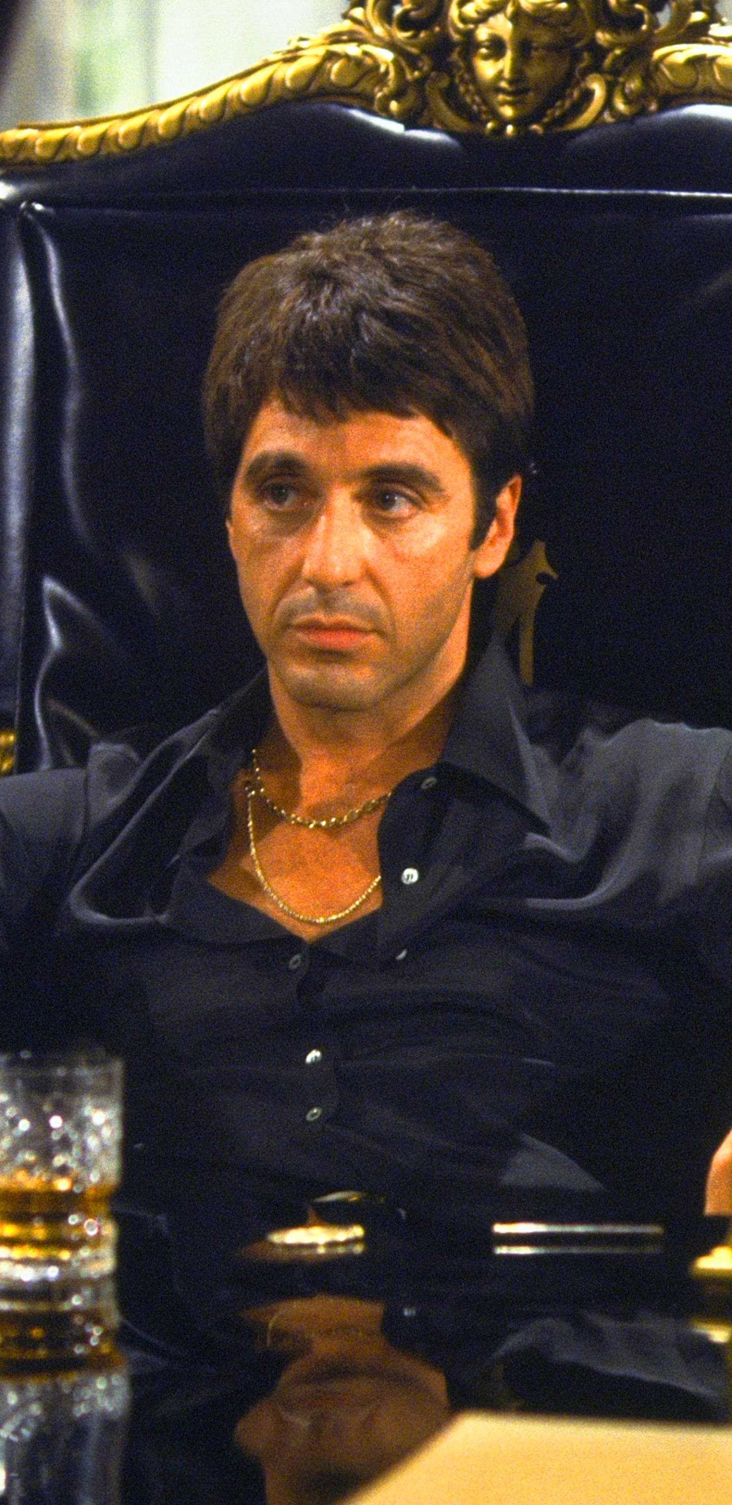 1440x2960 Tony Montana Wallpaper, Phone