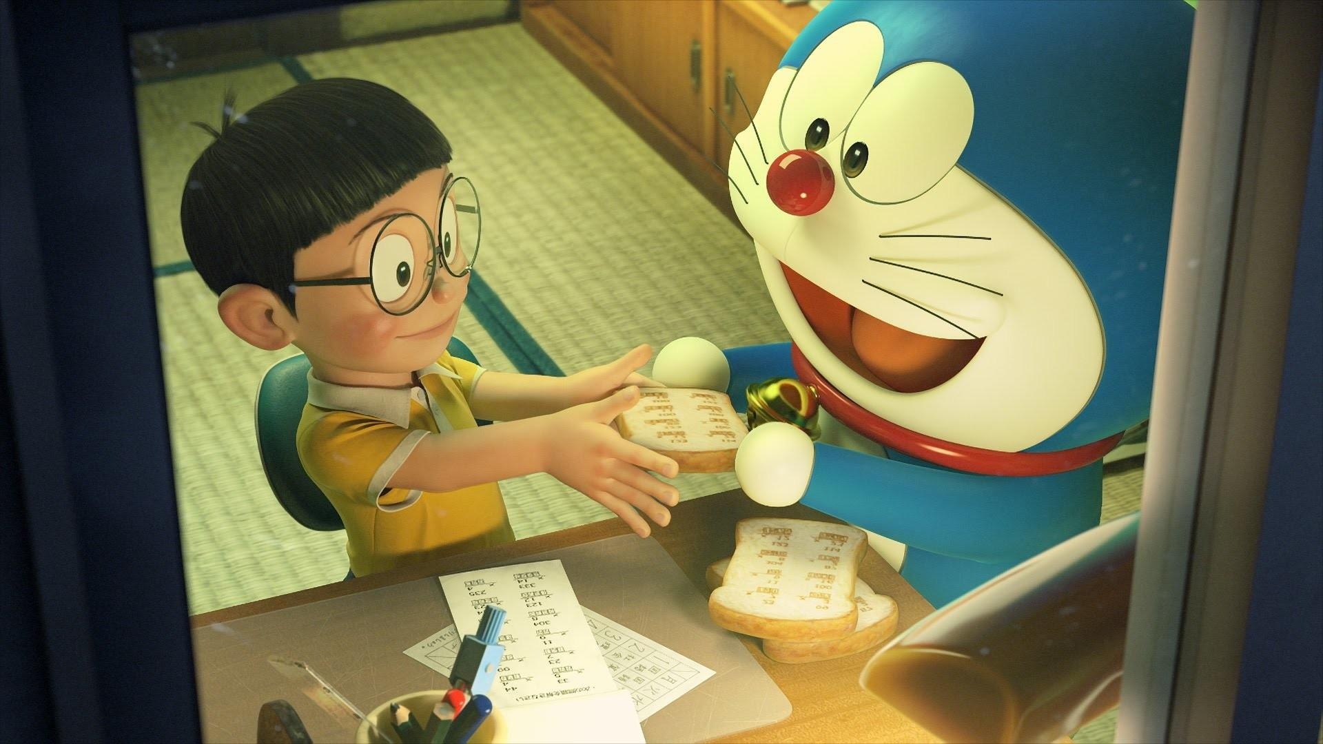 1920x1080 Doraemon 3D Wallpaper 2018, Desktop