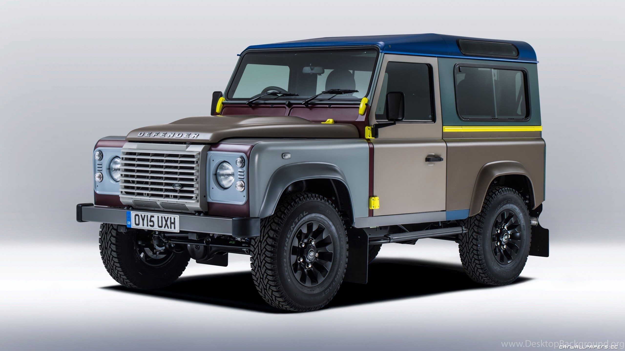 2560x1440 Car Wallpaper Land Rover Defender 90 By Paul Smith 2015 Desktop Background, Desktop