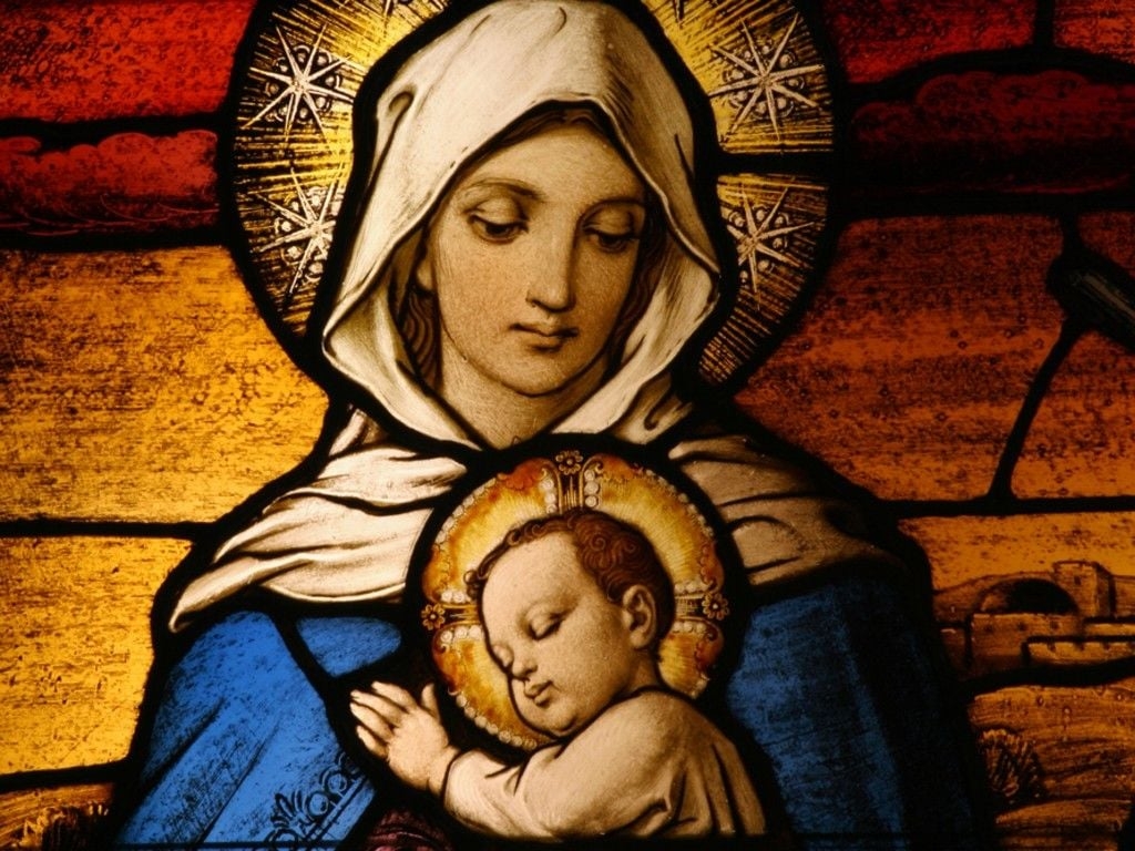 1030x770 Mary Px Full HD Picture Maria Y Jesus, Desktop