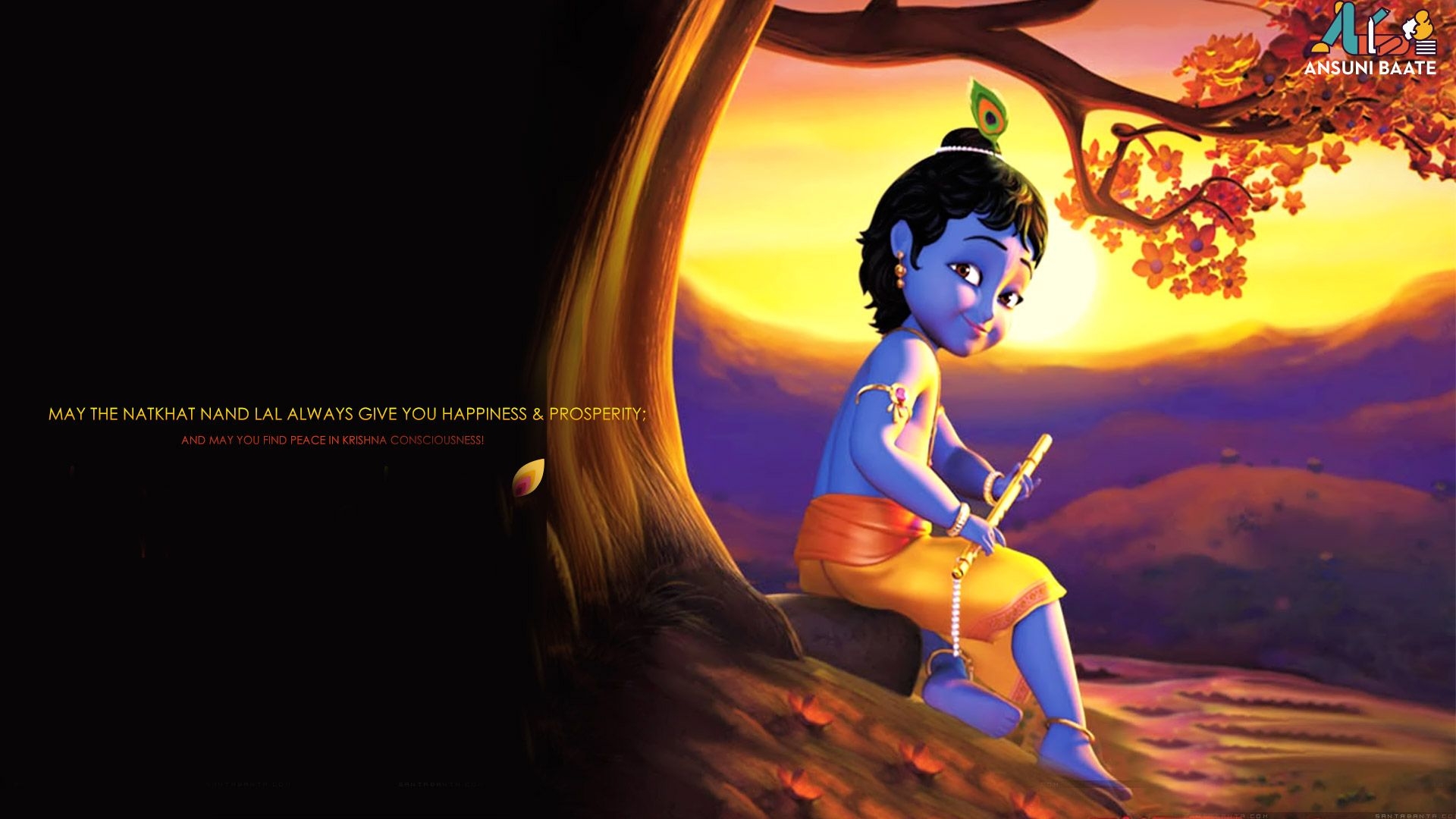 1920x1080 Lord Krishna Image & HD God Krishna Photo Gallery Free Download ←AnsuniBaate→, Desktop